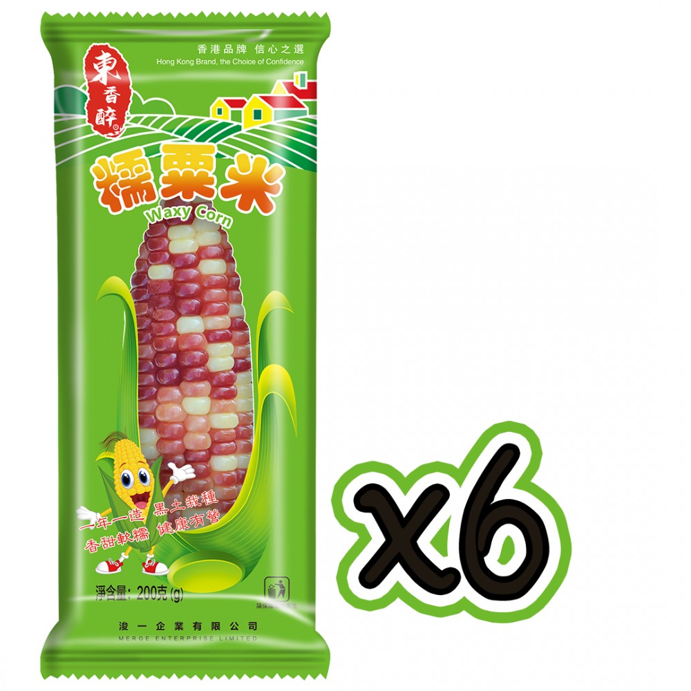 東香醉 - 彩色糯粟米(0.2kg)-6支裝