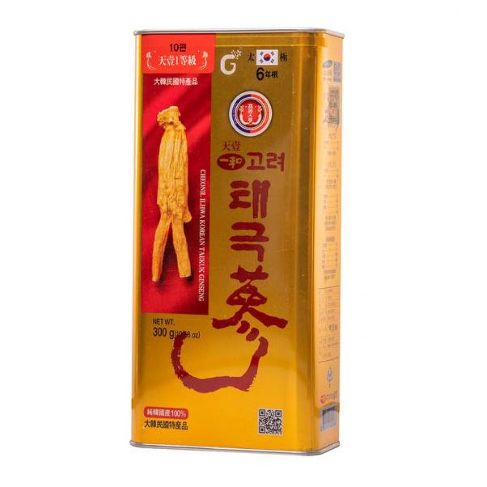 一和1等級高麗原支太極蔘10支300克 一和1等級高麗原支太極蔘10支300克