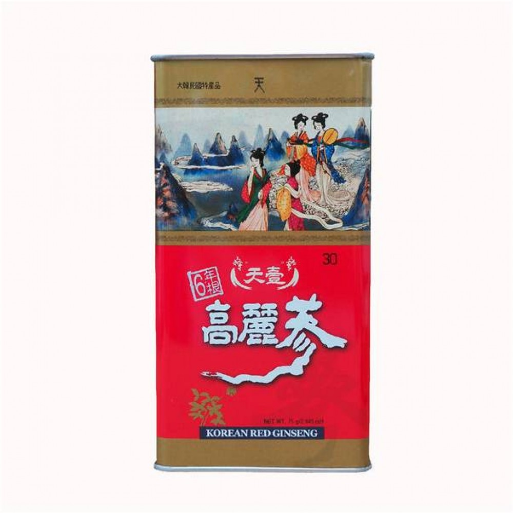 一和高麗原支紅蔘(天)30支75克 一和高麗原支紅蔘(天)30支75克