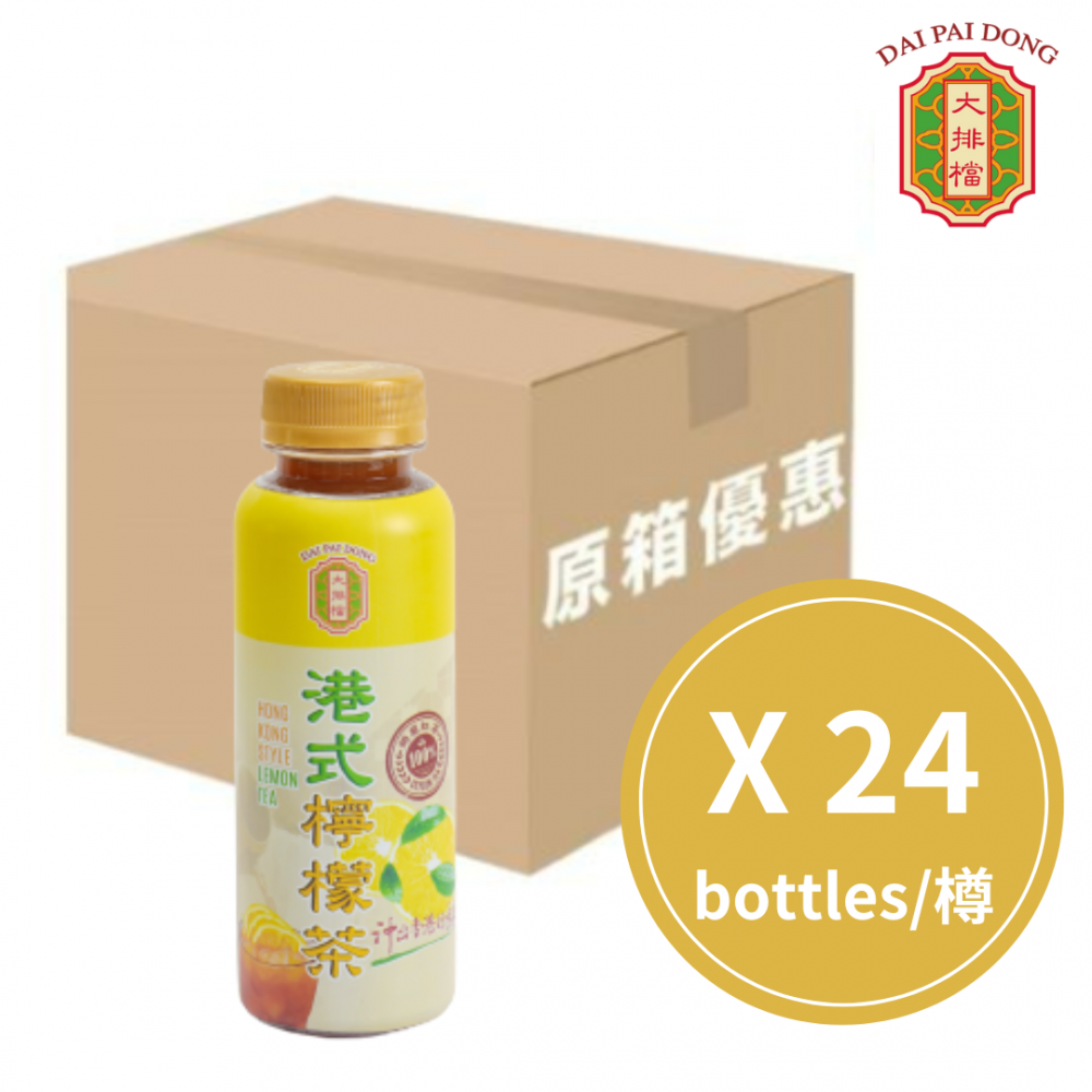 大排檔 港式檸檬茶290ml（24樽/箱）（24樽/箱）