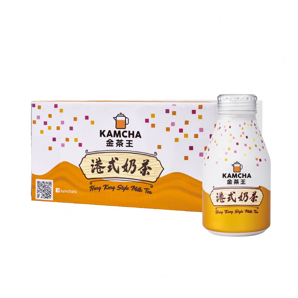 金茶王 港式奶茶280ml（24樽/箱）