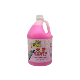 保潔麗天然花香洗手液 1GAL / Poly Clean Natural Floral Liquid Hand Soap 1GAL