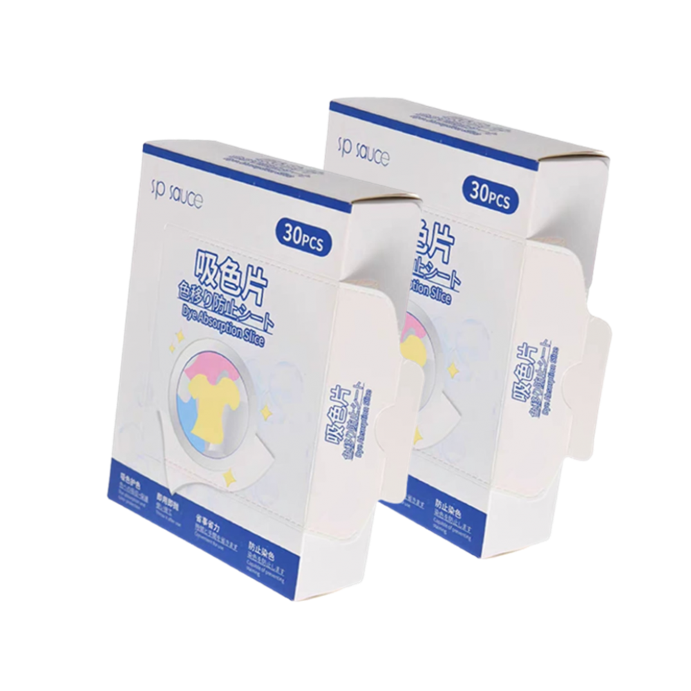 洗衣防串色日本吸色片Laundry anti-cross-color, Japanese color-absorbing film