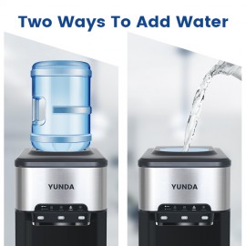 YUNDA-Y9即冷即熱製冰三合一水機(可直接放水或桶裝水)