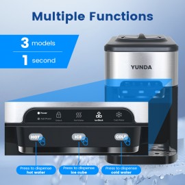 YUNDA-Y9即冷即熱製冰三合一水機(可直接放水或桶裝水)